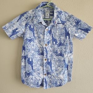 Jungle animals boys shirt